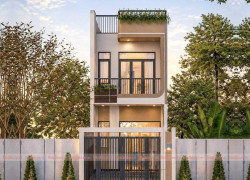 Mẫu Nhà Phố 2 Tầng Hiện Đại Đẹp Tối Giản